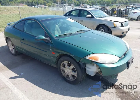 2001 Mercury Cougar V6/V6 S из США, поврежденный, VIN 1ZWFT61L415625396